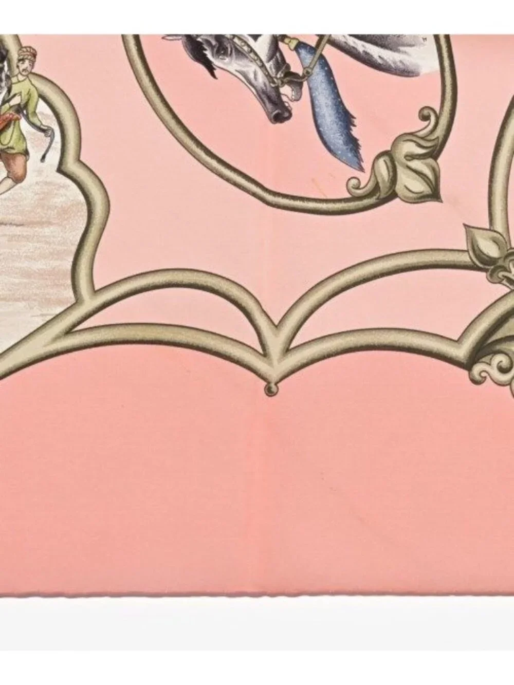 Hermes Bandana Scarf Pink